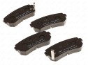 Колодки тормозные задние дисковые Kia Picanto(2011-1015)